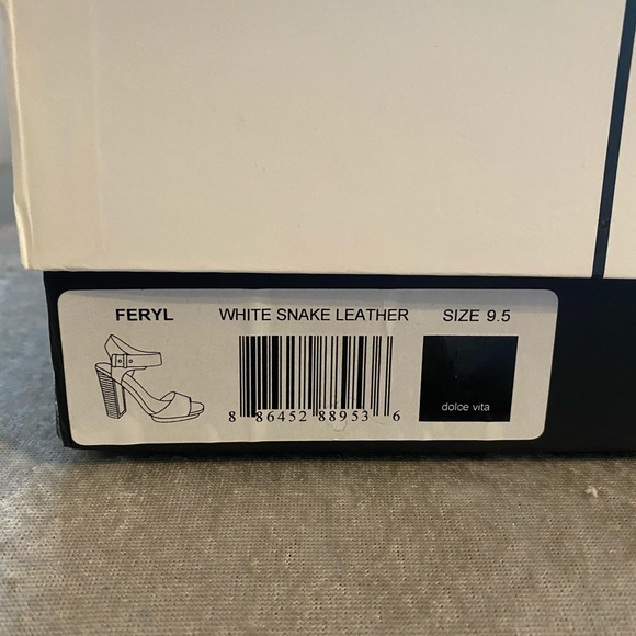 Dolce Vita Leather Ankle-Strap Sandals - Picture 7 of 7